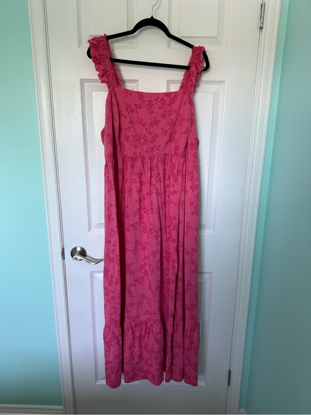 Torrid Pink Smocked Top Dress - Torrid Size 4 (26)